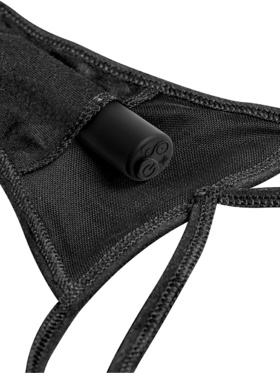 Hookup Panties: Remote Lace Peek-A-Boo with Plug & Vibe