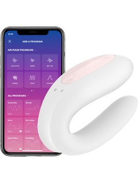 Satisfyer Connect: Double Joy, Partner Vibrator, vit