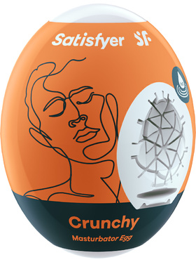 Satisfyer: Masturbator Egg Single, Crunchy