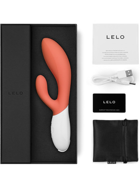 LELO: Ina 3 Dual-Action Massager, korallröd