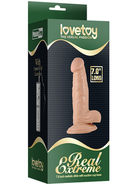 LoveToy: Real Extreme Dildo, 18 cm
