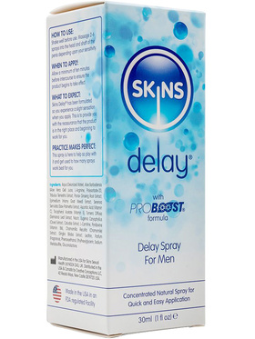 Skins: Natural Delay Spray, 30 ml