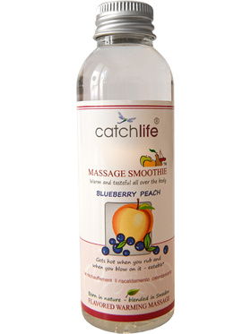 Catchlife: Massage Smoothie, Blåbär & Persika, 75 ml