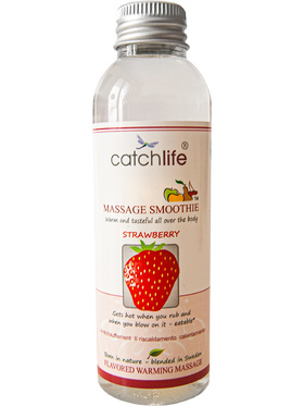 Catchlife: Massage Smoothie, Jordgubb, 75 ml