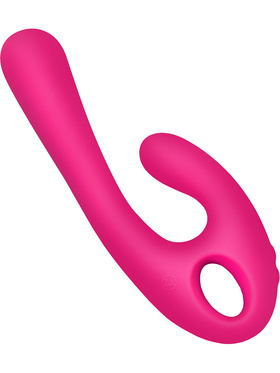 Nomi Tang: Flex Bi, Bendable Dual Vibrator, rosa