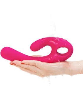 Nomi Tang: Flex Bi, Bendable Dual Vibrator, rosa