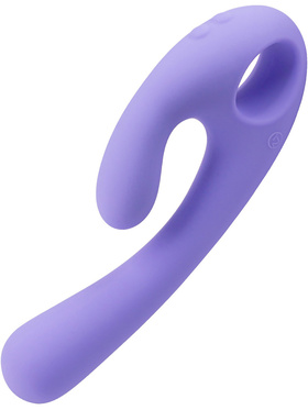 Nomi Tang: Flex Bi, Bendable Dual Vibrator, lila