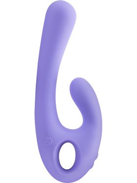 Nomi Tang: Flex Bi, Bendable Dual Vibrator, lila
