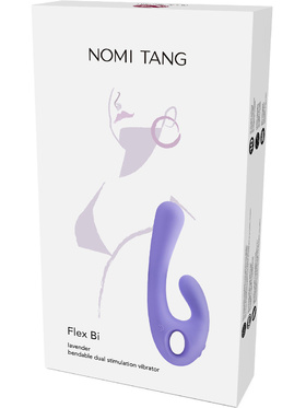 Nomi Tang: Flex Bi, Bendable Dual Vibrator, lila