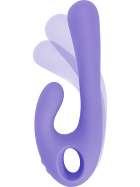 Nomi Tang: Flex Bi, Bendable Dual Vibrator, lila