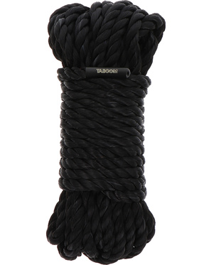 Taboom: Bondage Rope, 10m, svart