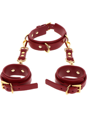 Taboom Luxury: D-Ring Collar Deluxe & Wrist Cuffs