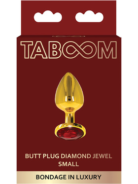Taboom Luxury: Butt Plug Diamond Jewel, small
