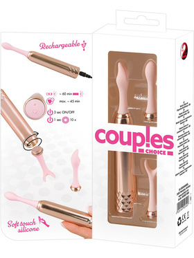 Couples Choice: Stimulator with 3 Attachments
