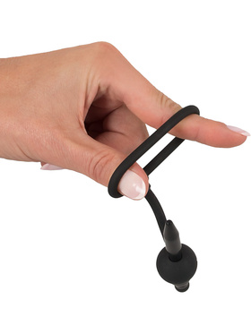 You2Toys: Penis Plug with a Glans Ring & Vibration