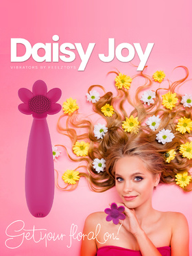 Feelztoys: Daisy Joy, Lay-On Vibrator, rosa