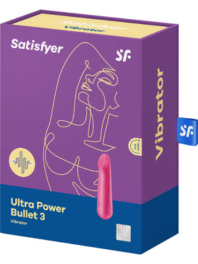 Satisfyer: Ultra Power Bullet 3, Vibrator, rosa