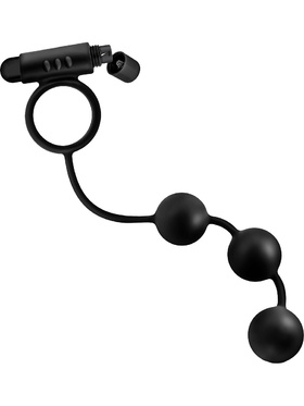 Anal Adventures: Anal Bead with Vibrating C-Ring