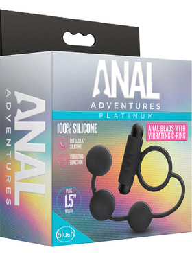 Anal Adventures: Anal Bead with Vibrating C-Ring