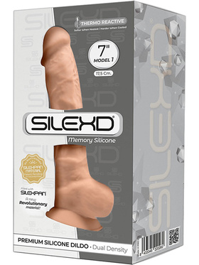 Silexd: Premium Silicone Dildo, 19 cm