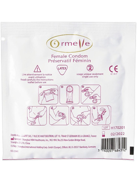 Ormelle: Female Condom, 5-pack