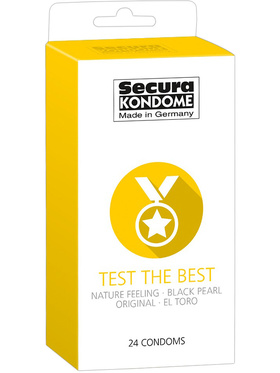Secura: Test the Best, Kondomer, 24-pack