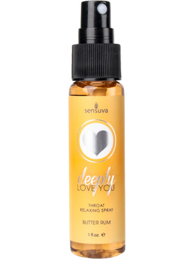 Sensuva: Deeply Love You, Throat Relaxing Spray, Butter Rum