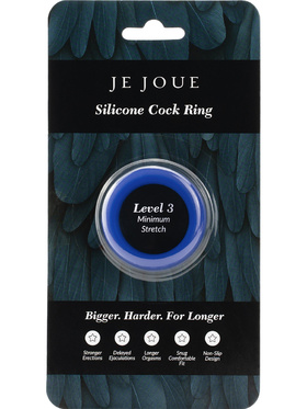 Je Joue: Silicone Cock Ring, Minimum Stretch