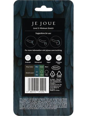 Je Joue: Silicone Cock Ring, Minimum Stretch