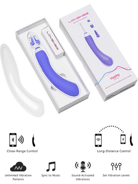 Lovense: Hyphy, Bluetooth Dual-End Vibrator