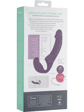 EasyToys: Strapless Strap-On Vibrator, lila