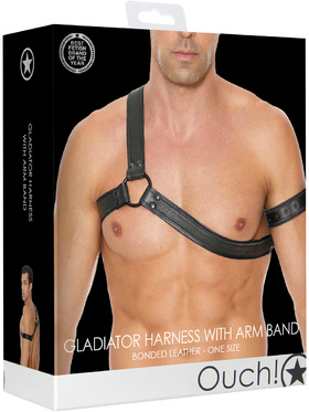 Ouch!: Gladiator Harness with Arm Band, One Size