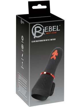 Rebel: Glans Masturbator with 2 Motors