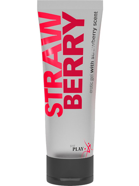 Just Play: Erotic Gel with Strawberry Scent, 80 ml