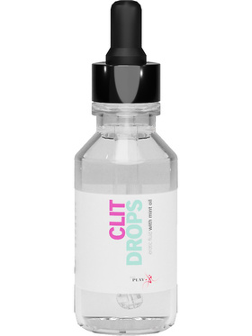 Just Play: Clit Drops, Erotic Fluid with Mint Oil, 30 ml