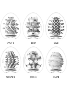 Tenga Egg: Variety Pack New Standard, 6-pack