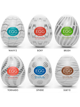 Tenga Egg: Variety Pack New Standard, 6-pack