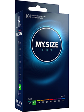 My.Size Pro: Kondomer 47mm, 10-pack