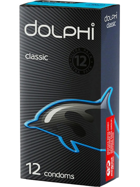 Dolphi Classic: Kondomer, 12-pack