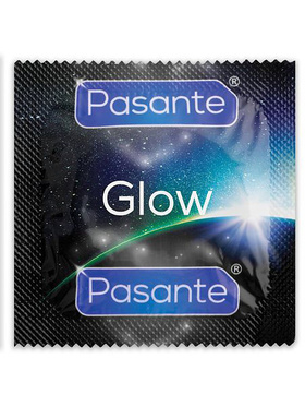 Pasante Glow: Kondomer, 12-pack