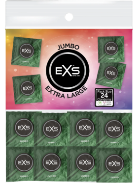 EXS Jumbo: Extra Large Kondomer, 24-pack