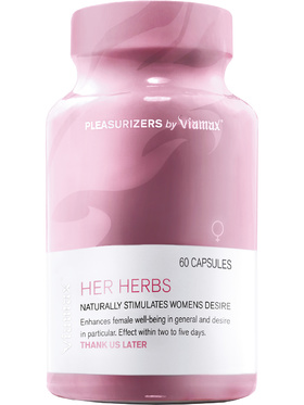 Viamax: Her Herbs, 60 kapslar