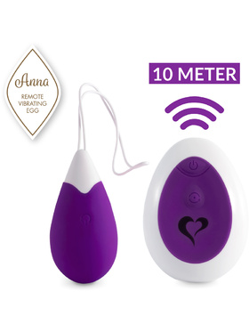 Feelztoys: Anna, Remote Vibrating Egg, lila