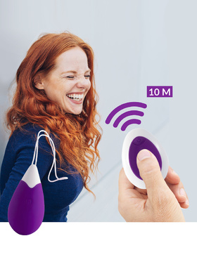 Feelztoys: Anna, Remote Vibrating Egg, lila