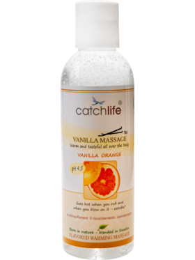 Catchlife: Massageolja, Apelsin & Vanilj, 100 ml