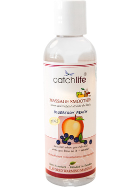 Catchlife: Massage Smoothie, Blåbär & Persika, 100 ml