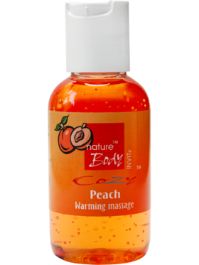 Nature Body: Cozy Peach, Warming Massage, 50 ml