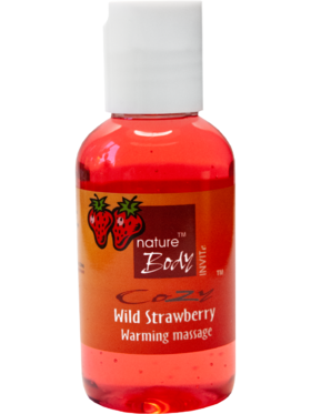 Nature Body: Cozy Wild Strawberry, Warming Massage, 50 ml