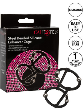 California Exotic: Steel Beaded Silicone Enhancer Cage