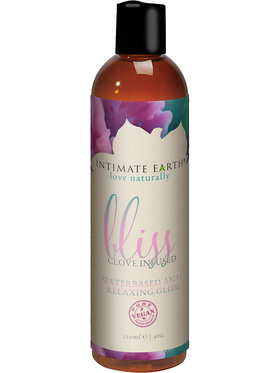 Intimate Earth: Bliss, Waterbased Anal Relaxing Glide, 120 ml